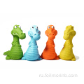 Пищевые игрушки для собак в форме крокодила Прочные игрушки для домашних животных